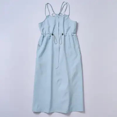 バックリボンワンピース スカイ