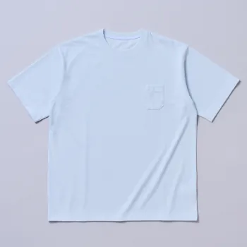 夏サラ ポケット Ｔシャツ アイスグレー