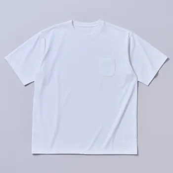 夏サラ ポケット Ｔシャツ オフホワイト